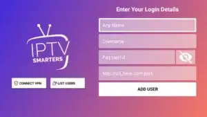 Smarters Player login